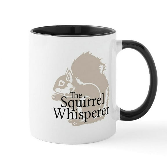 CafePress - The Squirrel Whisperer Mugs - 11 oz Ceramic Mug - Novelty Coffee Tea Cup