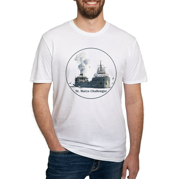 CafePress - The St. Marys Challenger Fitted T Shirt - Fitted T-Shirt, Vintage Fit Soft Cotton Tee