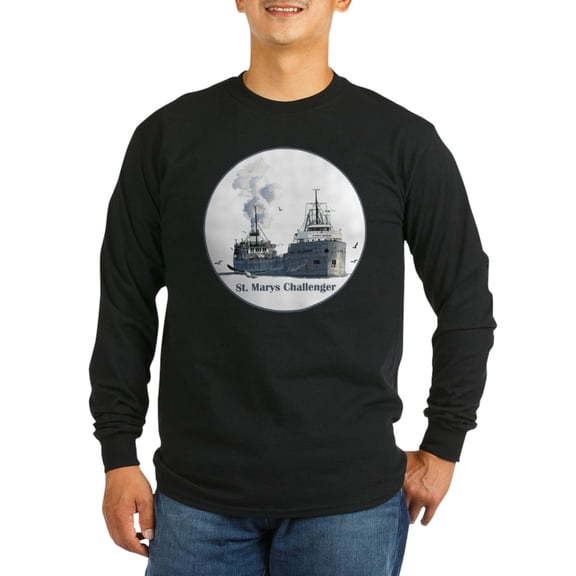 CafePress - The St. Marys Challenger Long Sleeve Dark T Shirt - Long Sleeve Dark T-Shirt