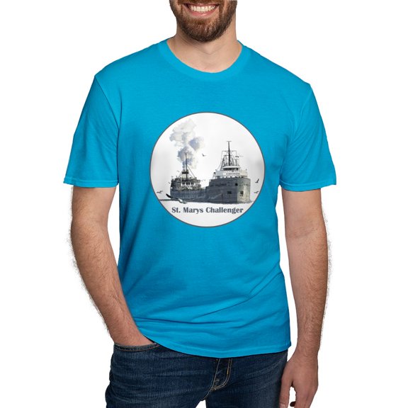 CafePress - The St. Marys Challenger Men's Fitted T Shirt (Dar - Men's Fitted T-Shirt