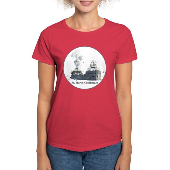 CafePress - The St. Marys Challenger Women's Dark T Shirt - Women's Traditional Fit Dark T-Shirt