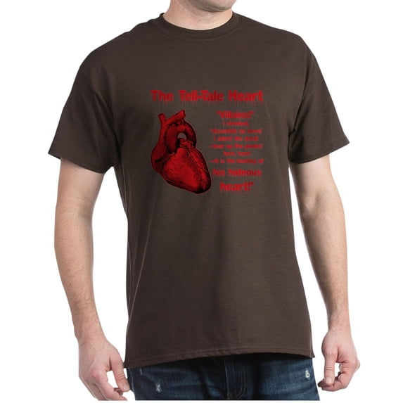 CafePress - The Tell Tale Heart T Shirt - 100% Cotton T-Shirt