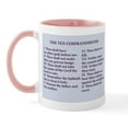 thumbnail image 1 of CafePress - The Ten Commandments - 11 oz Ceramic Mug - Novelty Coffee Tea Cup, 1 of 3