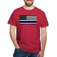 thumbnail image 1 of CafePress - The Thin Blue Line T Shirt - Men's Classic Graphic Cotton T-Shirt, 1 of 4