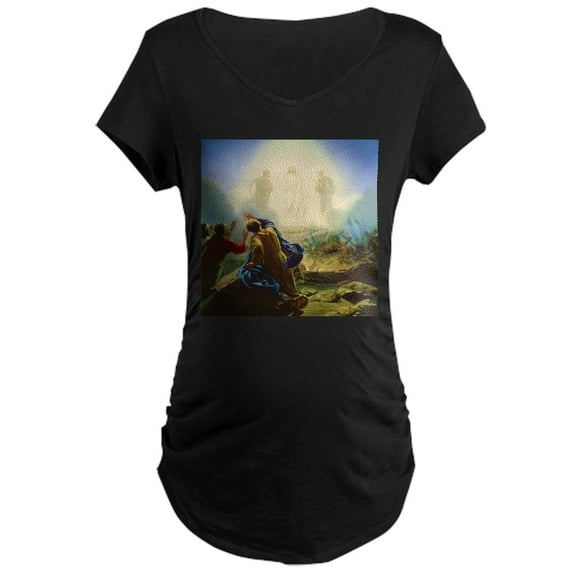 CafePress - The Transfiguration Of Jesus Maternity T Shirt - Maternity Dark T-Shirt