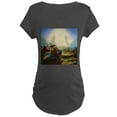 thumbnail image 1 of CafePress - The Transfiguration Of Jesus Maternity T Shirt - Maternity Dark T-Shirt, 1 of 3