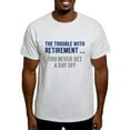 thumbnail image 1 of CafePress - The Trouble With Retiremen T Shirt - Men's Classic Graphic T-Shirt, 1 of 4
