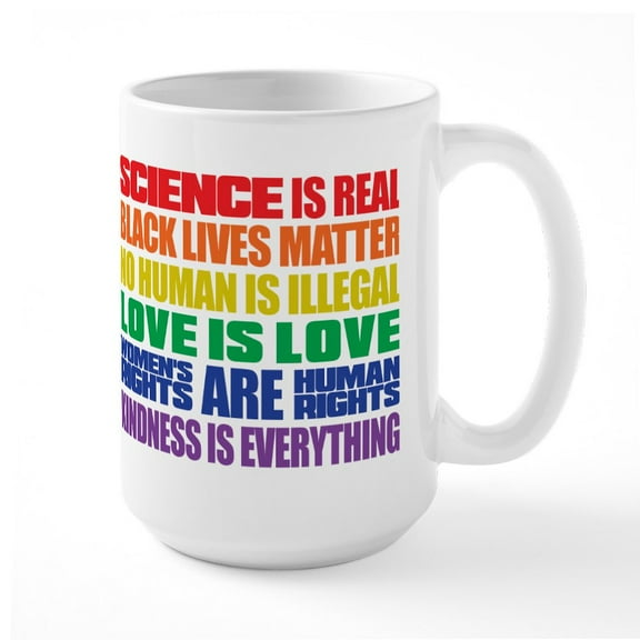 CafePress - The Truth - 15 oz Ceramic Large White Novelty Mug