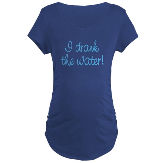 CafePress - The Water Maternity Dark T Shirt - Maternity Dark T-Shirt