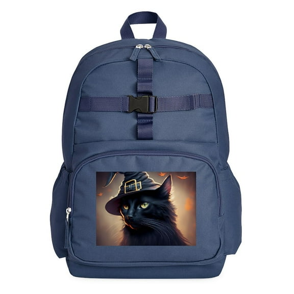 CafePress - The Witch's Familiar - Cute School Travel Backpack