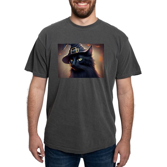 CafePress - The Witch's Familiar Men's Comfort Colors® T Shirt - Mens Comfort Colors Shirt