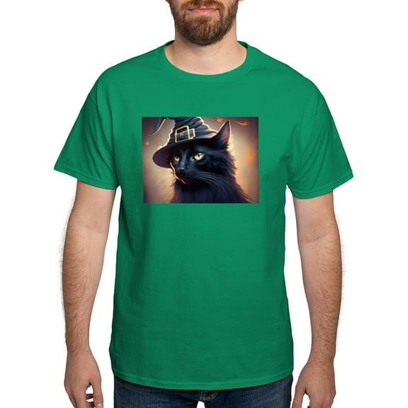 CafePress - The Witch's Familiar Men's Value T Shirt - Men's Classic Graphic Cotton T-Shirt