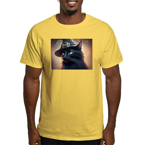 CafePress - The Witch's Familiar Men's Value T Shirt - Men's Classic Graphic T-Shirt