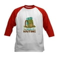 thumbnail image 1 of CafePress - The World Is Waiting Baseball Jersey - Kids Cotton Baseball Jersey, 3/4 Sleeve Shirt, 1 of 4