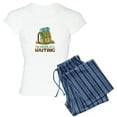 thumbnail image 1 of CafePress - The World Is Waiting Pajamas - Women's Short Sleeve Print T-Shirt and Pants Light Cotton Pajama Set, 1 of 7