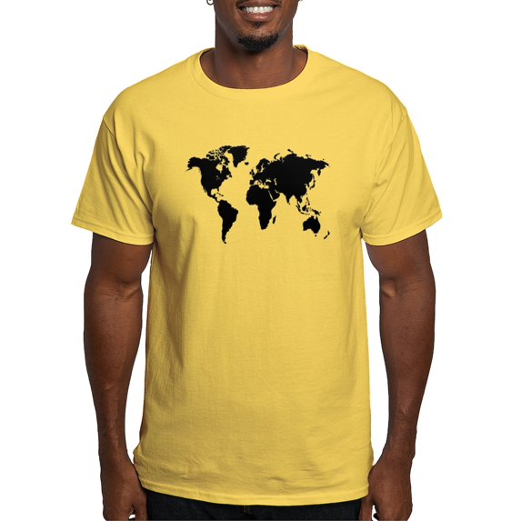 CafePress - The World Light T Shirt - Light T-Shirt - CP