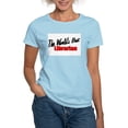 thumbnail image 1 of CafePress - The World's Best Librarian Women's Pink T Shirt - Women's Classic T-Shirt, 1 of 4