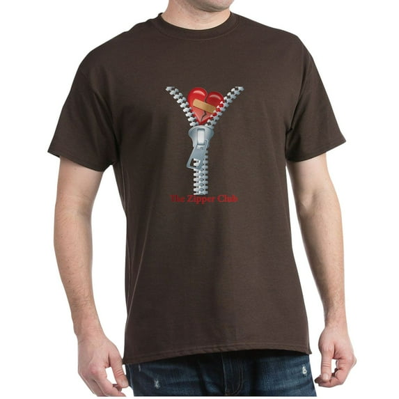CafePress - The Zipper Club T Shirt - Men's Classic Graphic Cotton T-Shirt
