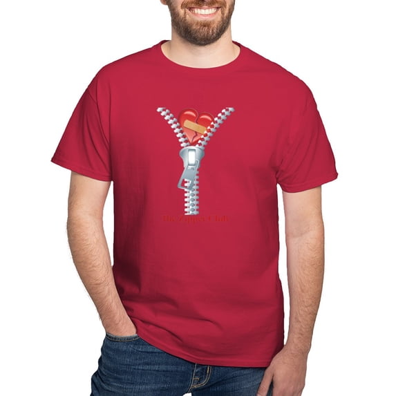 CafePress - The Zipper Club T Shirt - Men's Classic Graphic Cotton T-Shirt