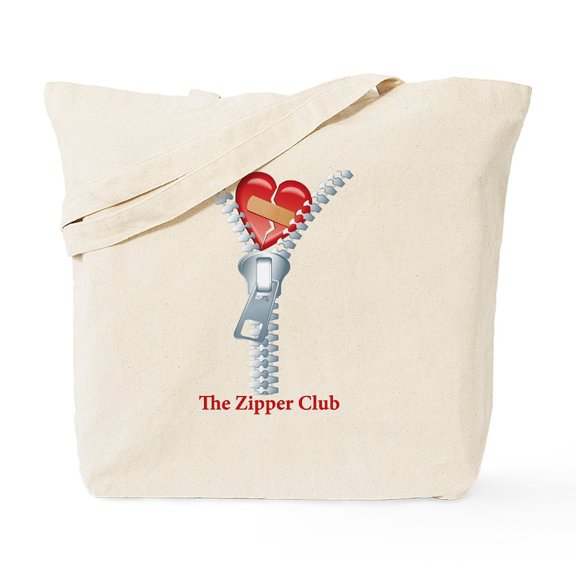 CafePress - The Zipper Club Tote Bag - Unisex Canvas Tote Bag, Beige, 1-Piece