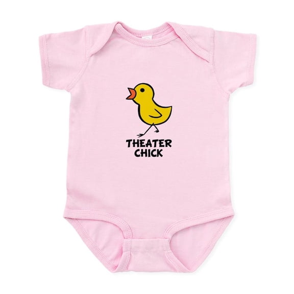 CafePress - Theater Chick Infant Bodysuit - Baby Light Bodysuit, Size Newborn - 24 Months