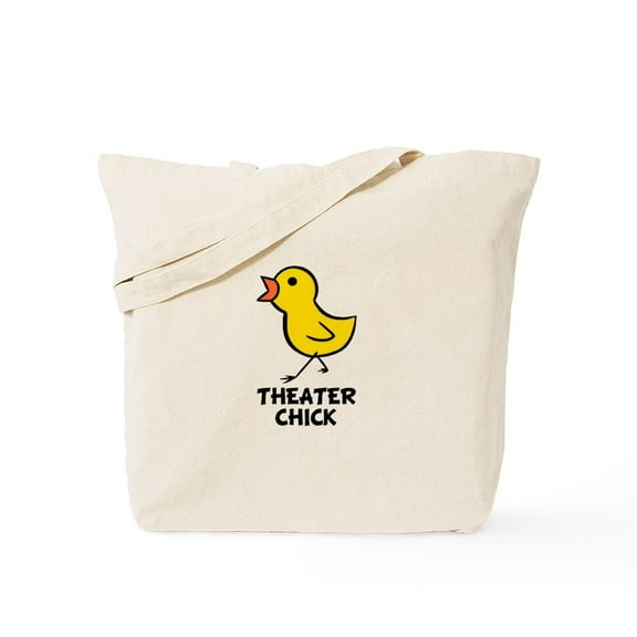 CafePress - Theater Chick Tote Bag - Unisex Canvas Tote Bag, Beige, 1-Piece