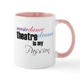 thumbnail image 1 of CafePress - Theatre Is My Passion Travel Mugs - 11 oz Ceramic Mug - Novelty Coffee Tea Cup, 1 of 4