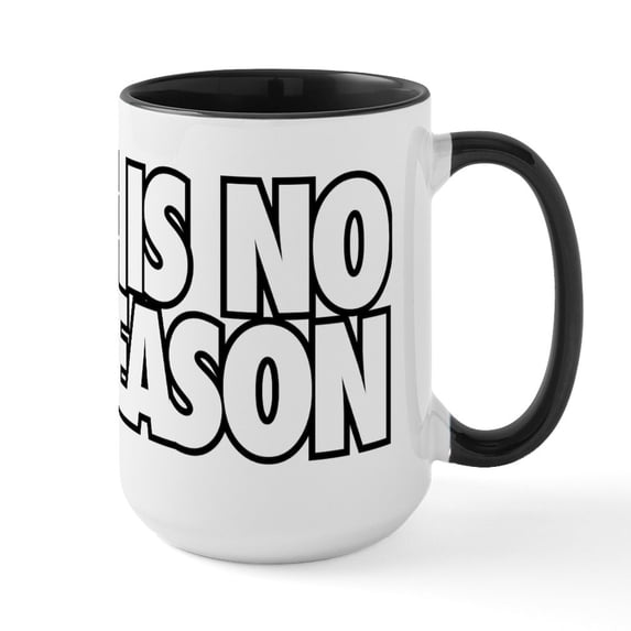 CafePress - There Is No Off Season Mugs - 15 oz Ceramic Large White Novelty Mug