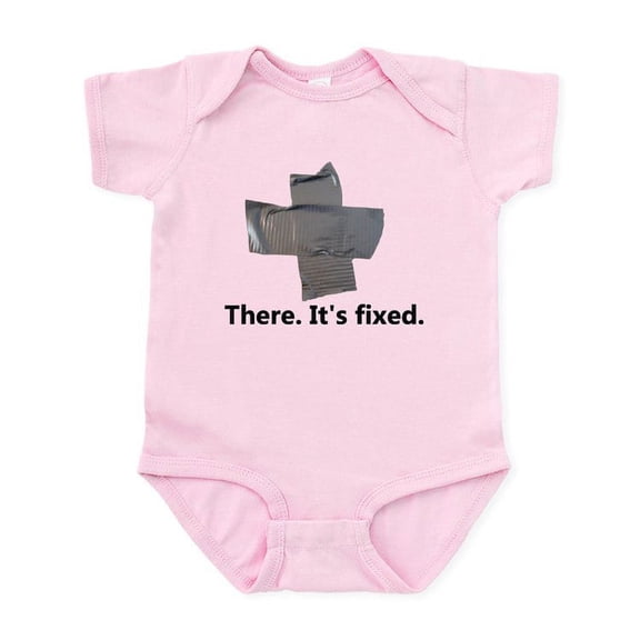CafePress - There. It's Fixed. Duct Tape Baby Light Bodysuit - Baby Light Bodysuit, Size Newborn - 24 Months