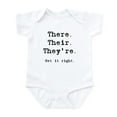 thumbnail image 1 of CafePress - There Their They're Infant Bodysuit - Baby Light Bodysuit, Size Newborn - 24 Months, 1 of 4