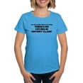 thumbnail image 1 of CafePress - There's No Crying History Class Women's Dark T Shi - Women's Traditional Fit Dark T-Shirt, 1 of 4