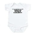 thumbnail image 1 of CafePress - There's No Crying In Court Infant Bodysuit - Baby Light Bodysuit, Size Newborn - 24 Months, 1 of 4
