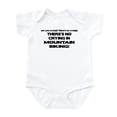 thumbnail image 1 of CafePress - There's No Crying Mountain Biking Infant Bodysuit - Baby Light Bodysuit, Size Newborn - 24 Months, 1 of 4
