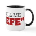 thumbnail image 1 of CafePress - They Call Me El Jefe Mugs - 11 oz Ceramic Mug - Novelty Coffee Tea Cup, 1 of 6