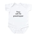 thumbnail image 1 of CafePress - They Call Me Grasshopper Infant Bodysuit - Baby Light Bodysuit, Size Newborn - 24 Months, 1 of 4