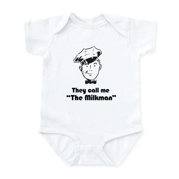 CafePress - They Call Me The Milkman Vint Infant Bodysuit - Baby Light Bodysuit, Size Newborn - 24 Months
