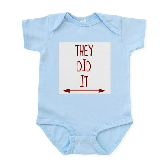 CafePress - They Did It Infant Bodysuit - Baby Light Bodysuit, Size Newborn - 24 Months