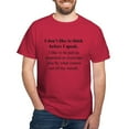 thumbnail image 1 of CafePress - Think Before I Speak T Shirt - Men's Classic Graphic Cotton T-Shirt, 1 of 4