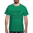 thumbnail image 1 of CafePress - Think Before I Speak T Shirt - Men's Classic Graphic Cotton T-Shirt, 1 of 4