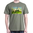 thumbnail image 1 of CafePress - Think Green Dark T Shirt - Men's Classic Graphic Cotton T-Shirt, 1 of 4