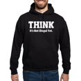 thumbnail image 1 of CafePress - Think Hoodie (Dark) - Pullover Hoodie, Classic, Comfortable Hooded Sweatshirt, 1 of 4