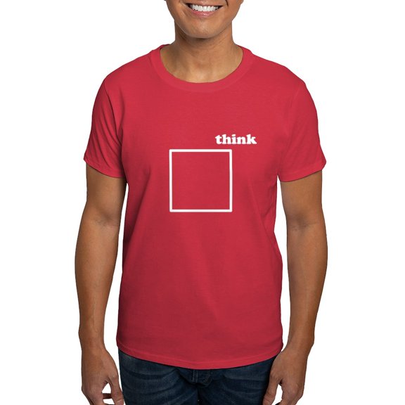 CafePress - Think Outside The Box T Shirt - Men's Classic Graphic Cotton T-Shirt