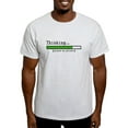 thumbnail image 1 of CafePress - Thinking, Please Be Patient Light T Shirt - Men's Classic Graphic T-Shirt, 1 of 4