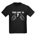 thumbnail image 1 of CafePress - This Guy Is 7 T Shirt - Dark T-Shirt Kids XS-XL, 1 of 4