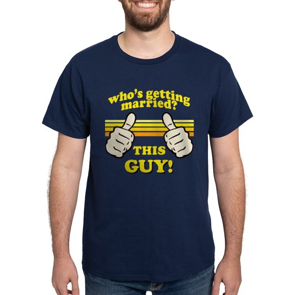CafePress - This Guy Is Getting MARRIED! T Shirt - Men's Classic Graphic Cotton T-Shirt