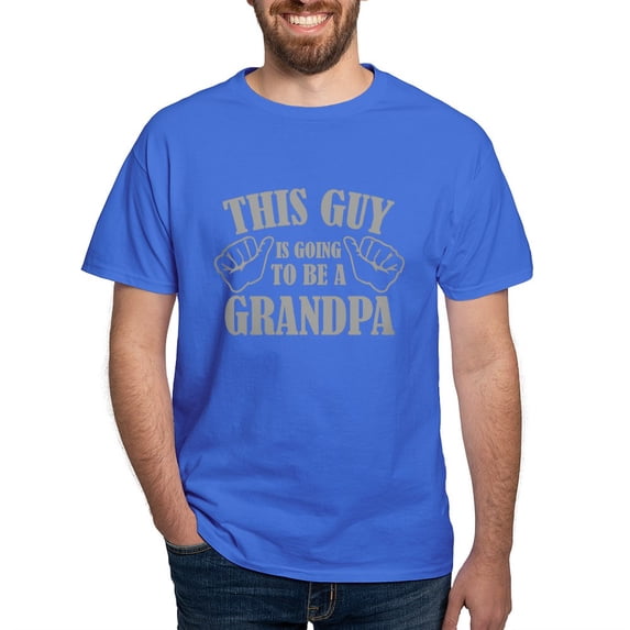 CafePress - This Guy Is Going To Be A Grandpa Dark T Shirt - Men's Classic Graphic Cotton T-Shirt
