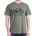 thumbnail image 1 of CafePress - This Is How I Roll Bicycle T Shirt - Men's Classic Graphic Cotton T-Shirt, 1 of 4