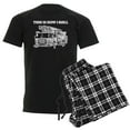 thumbnail image 1 of CafePress - This Is How I Roll Men's Dark Pajamas - Men's Dark Loose Fit Cotton Pajama Set, 1 of 7