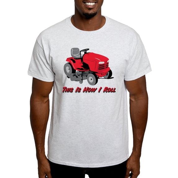 CafePress - This Is How I Roll Mower Light T Shirt - Men's Classic Graphic T-Shirt