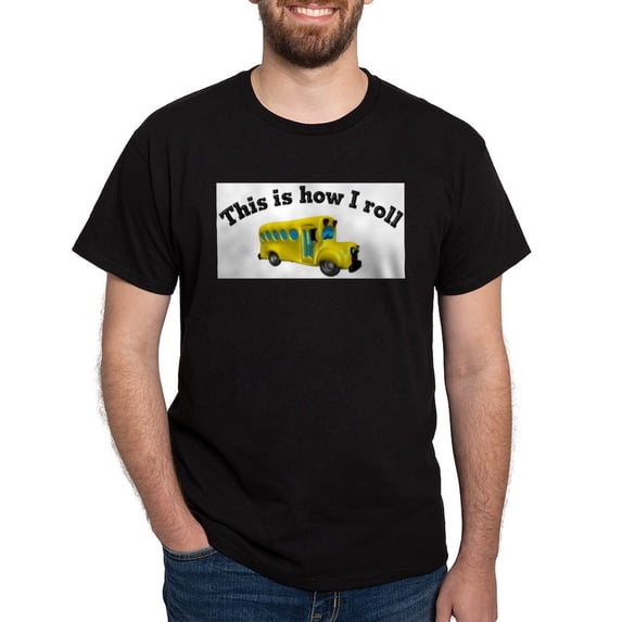 CafePress - This Is How I Roll T Shirt - Men's Classic Graphic Cotton T-Shirt
